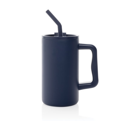 Cube RCS certified recycled steel mug 800ml