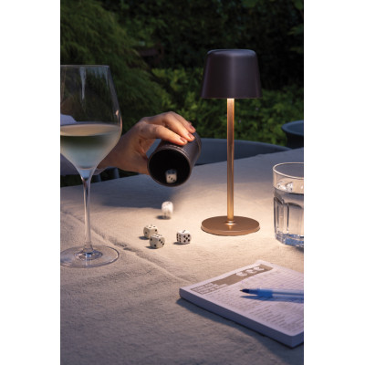 Zenic RCS recycled plastic USB re-chargable table lamp