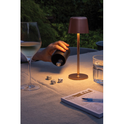 Zenic RCS recycled plastic USB re-chargable table lamp