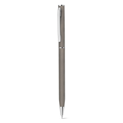 LESLEY METALLIC. Metal ball pen with clip