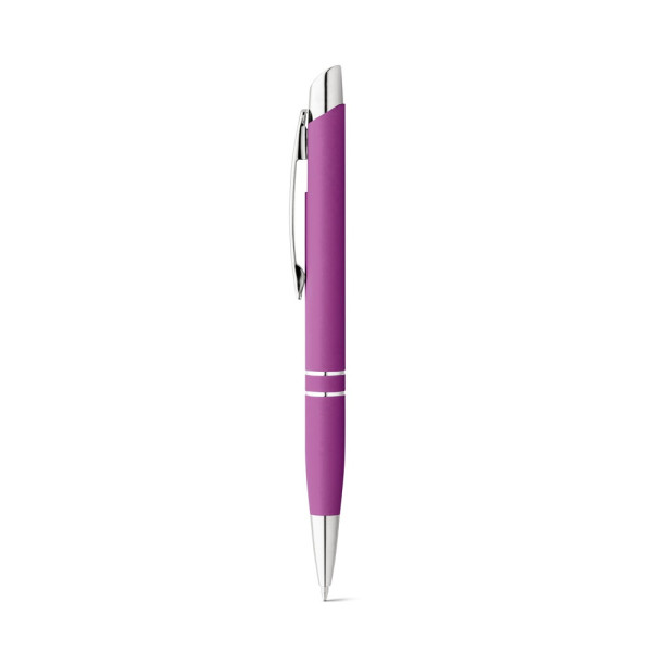 MARIETA SOFT. Aluminium ball pen with clip