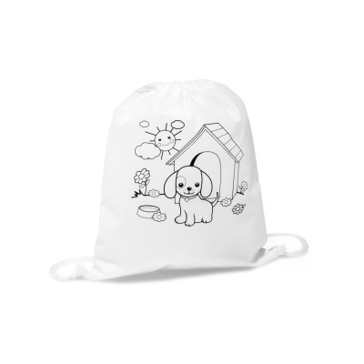 DRAWS. Children's drawstring bag for colouring (80 m/g²)