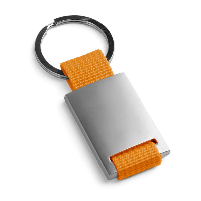 GRIPITCH. Metal and webbing keyring