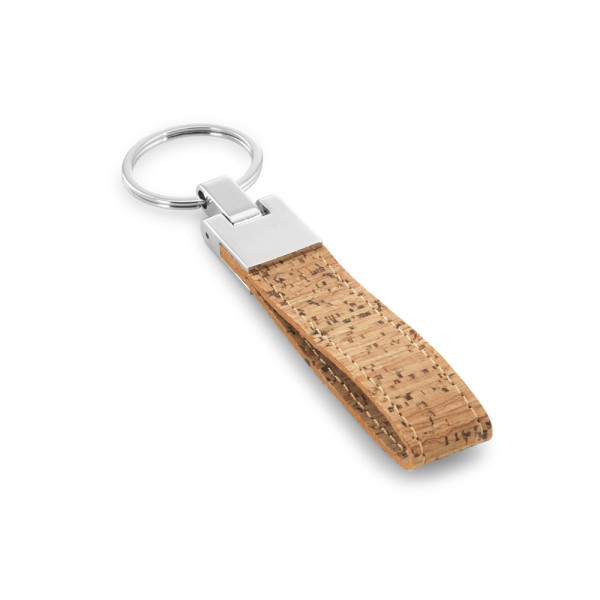 CORKS. Cork keyring