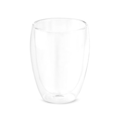 MACHIATO. Set of 2 isothermal glass cups