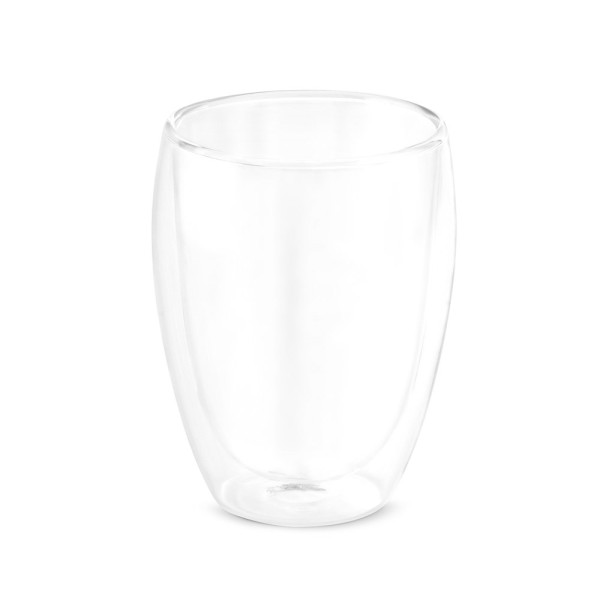 MACHIATO. Set of 2 isothermal glass cups