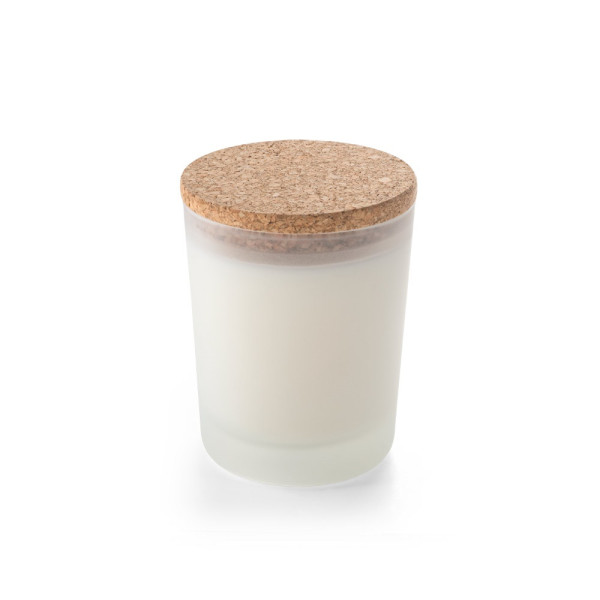 DUVAL. Aromatic Soy candle with cork lid 180 g