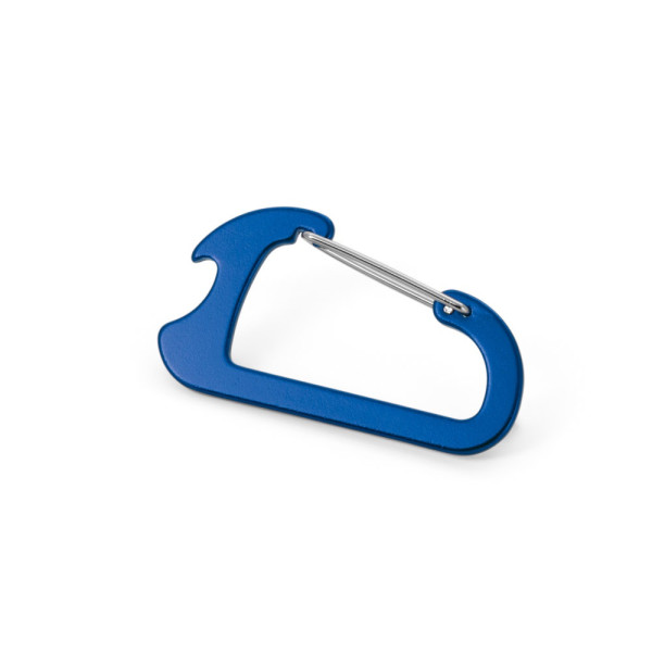 CLOSE. Carabiner with aluminium capsule opener