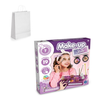 Makeup Studio Kit III. Educational kit supplied with a kraft paper gift bag (100 g/m²)