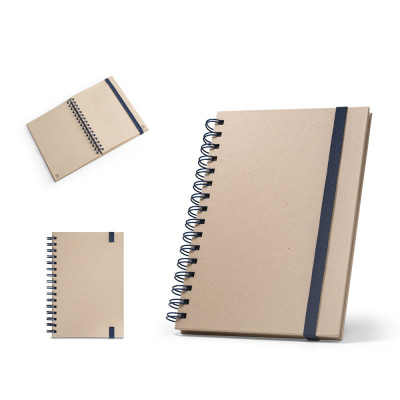 PROUST. A5 notebook with rings and Sugarcane paper with plain pages