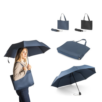 SKYLAR. 21" folding umbrella in 190T pongee with automatic opening