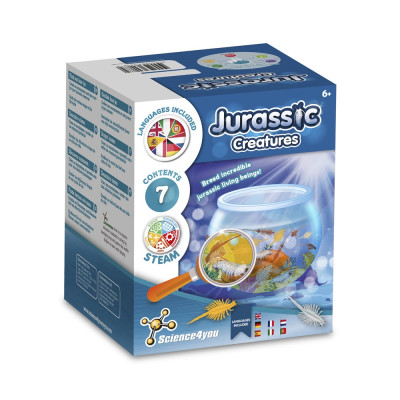 Jurassic Pets Kit II. Educational game supplied with a kraft paper gift bag (115 g/m²)