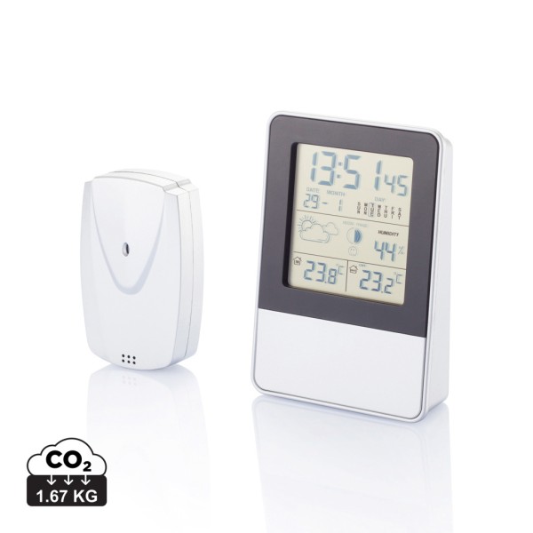 Indoor/outdoor weather station