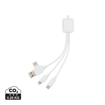 6-in-1 antimicrobial cable