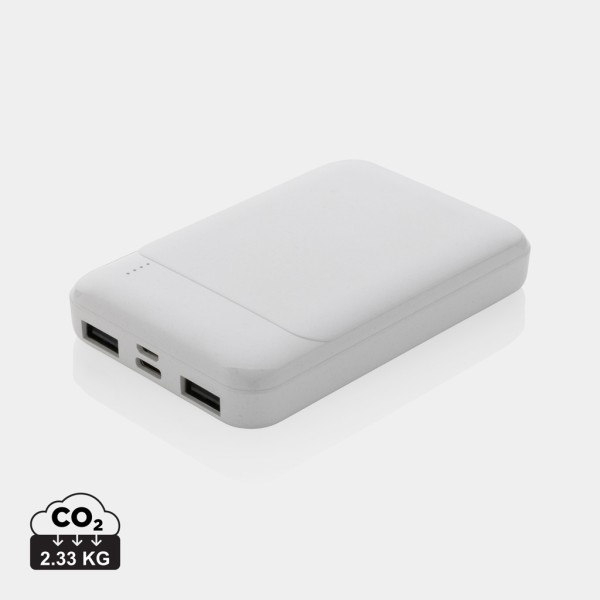  RCS perdirbto plastiko 5 000 mAh maitinimo blokas