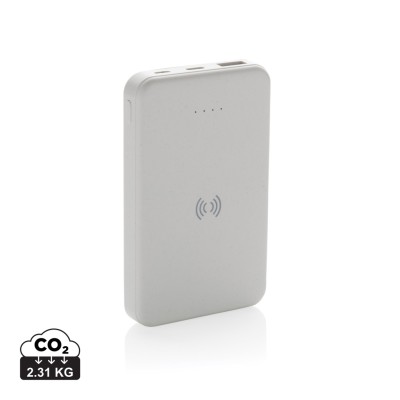 RCS recycled plastic 5.000 mAh 5W wireless powerbank