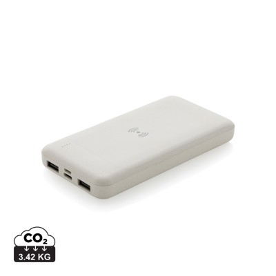 RCS standard recycled plastic wireless powerbank