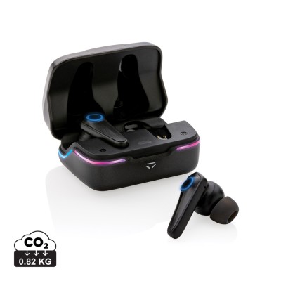 RGB gaming earbuds with ENC