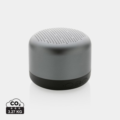 Terra RCS recycled aluminium 5W wireless speaker