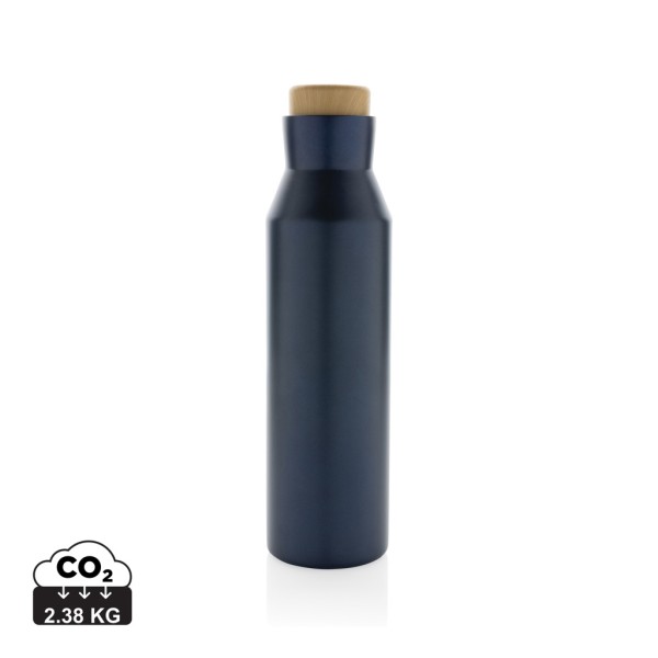 Gaia RCS certified recycled stainless steel vacuum bottle