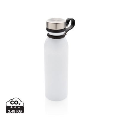 Copper vacuum insulated bottle with carry loop