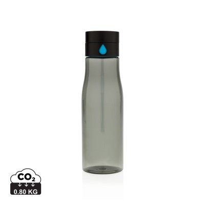 Aqua hydration tracking tritan bottle