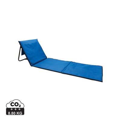 Foldable beach lounge chair