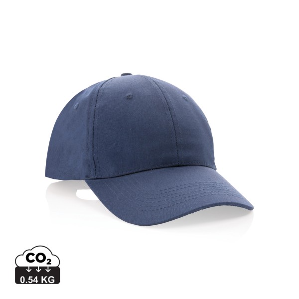 Impact 6 panel 190gr Recycled cotton cap with AWARE™ tracer