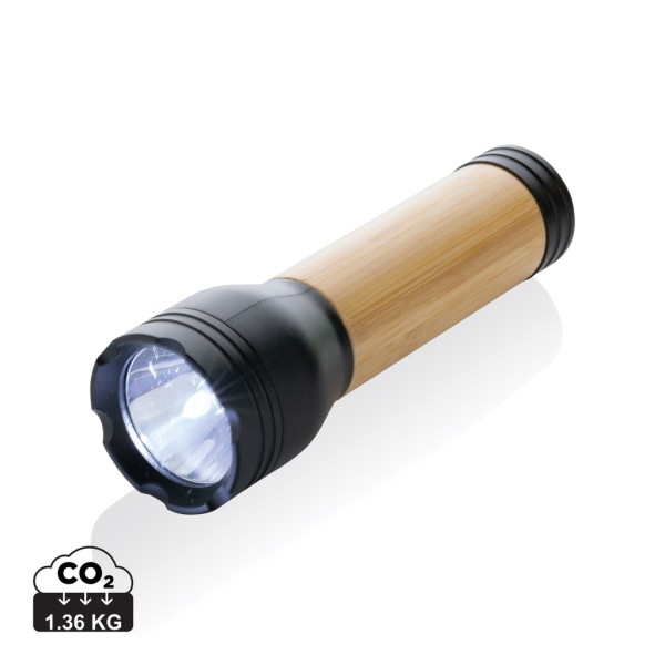 Lucid 3W RCS certified recycled plastic & bamboo torch