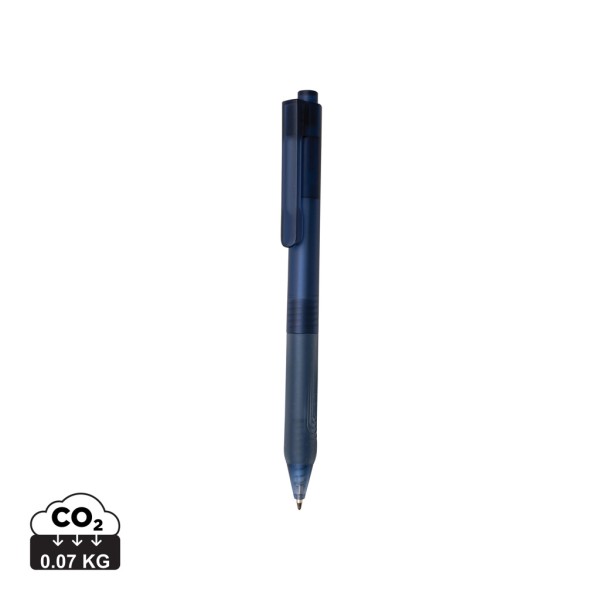 X9 frosted pen with silicone grip