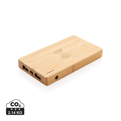 Bamboo 4.000 mAh belaidis 5W Powerbank