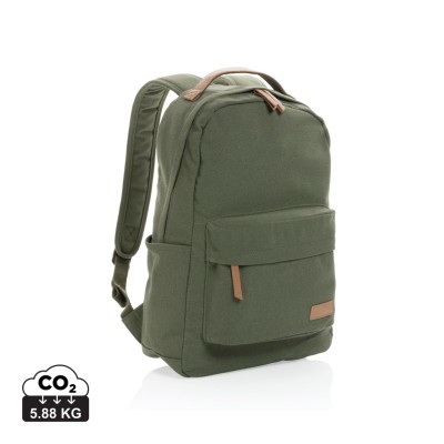 Impact AWARE™ 16 oz. recycled canvas backpack