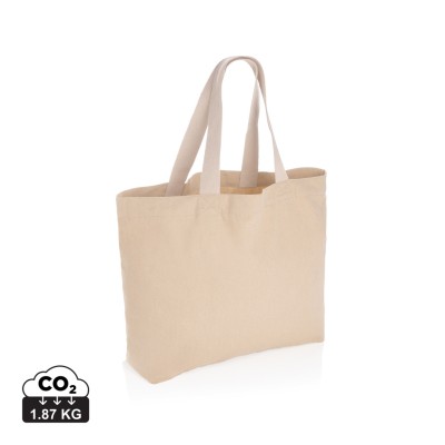 Impact Aware™ 240 gsm rcanvas large tote undyed