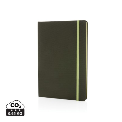 GRS certified RPET A5 notebook