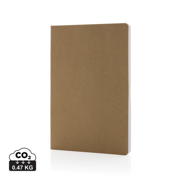 Salton A5 GRS certified recycled paper notebook