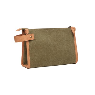 VINGA Bosler GRS recycled canvas toiletry bag