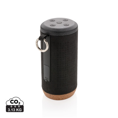 Baia 10W wireless speaker, cork