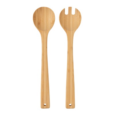 Ukiyo bamboo salad cutlery 2 pcs set