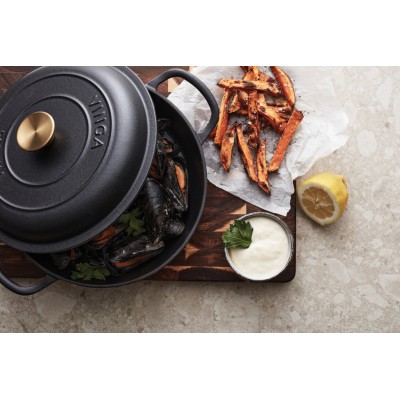 VINGA Monte enameled cast iron sauté pan