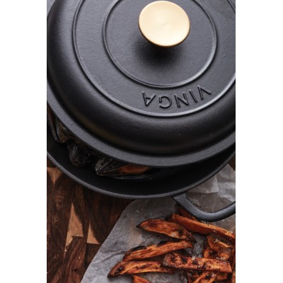 VINGA Monte enameled cast iron sauté pan